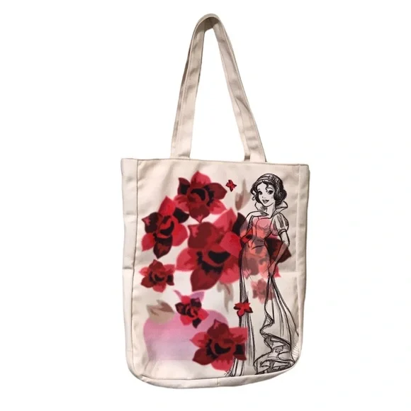 Disney Evil Queen & Snow White Cavas Tote Bag - Picture 2 of 9